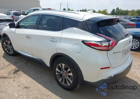 2017 Nissan Murano Sl из США, поврежденный, VIN 5N1AZ2MG6HN201666